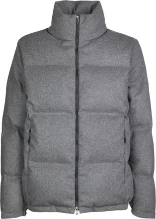 Sease Tribeca Down Jacket - Heren - Winterjassen - Grijs - M - Leer - Jassen