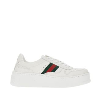 Gucci Oversized sole leather sneakers Woman 36