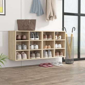 vidaXL Vidaxl - Muebles Zapatero 2 Uds Color Roble Sonoma 52,5x30x50 Cm