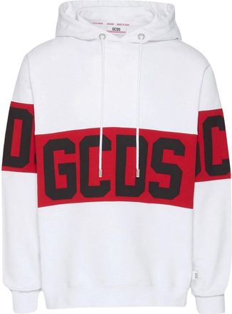 GCDS Gcds, Heren, Sweatshirts & Hoodies, Wit, Maat: L Katoen