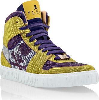 Philipp Plein High-Top Sneakers Notorious Unisex in Yellow at Nordstrom, Size 43