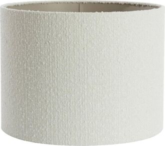 Light & Living Pantalla de lámpara - Bolero - blanco - textil - - Light&living