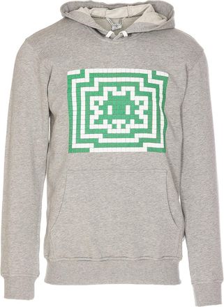 Comme Des Gar&ccedil;ons Pixel print hoodie