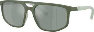 Emporio Armani Ea 4248U 625930 Zonnebrillen - Heren - Zonnebrillen - Groen - 58 MM - Accessoires