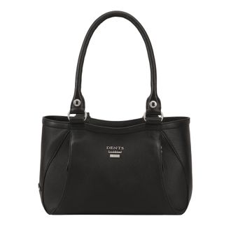 Dents Womens Marlborough Leather Shoulder Bag - Black - One Size