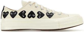 Comme Des Gar&ccedil;ons Chuck 70 Ox - Heren - Sneakers - Wit - 39 1/2 EU - Katoen - Schoenen
