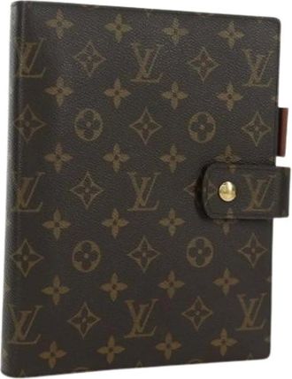Louis Vuitton Pre-owned Accessories, female, Brown, Size: ONE SIZE Pre-owned Day Planner Cover