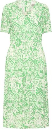 Ichi Marrakech Jurk - Dames - Casual kleedjes - Veelkleurig - L - Kleedjes