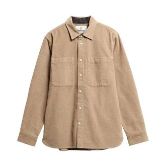 Barbour Casual Hemden - Heren - Overhemden - Bruin - Maat: 2XL