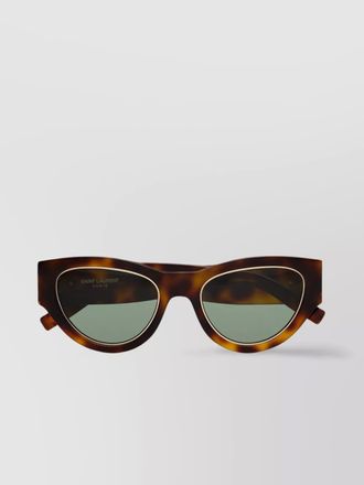 Saint Laurent printed acetate sunglasses