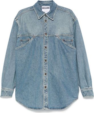 Moschino Light Blue Denim Shirt