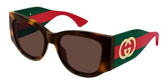 Gucci GG2115S 002 Womens Sunglasses Size 55 - Free RX Lenses - Free RX Lenses