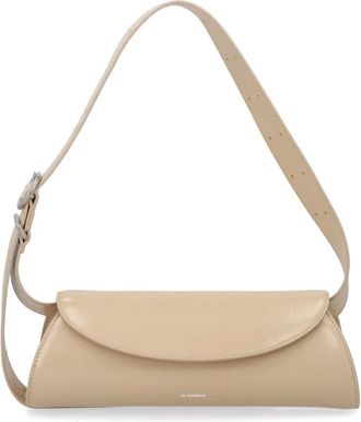 Jil Sander Tassen, Dames, Beige, ONE Size, Shoulder Bags