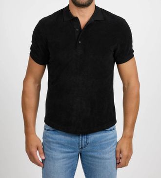 Monfrere Pierce Polo Shirt In Noir