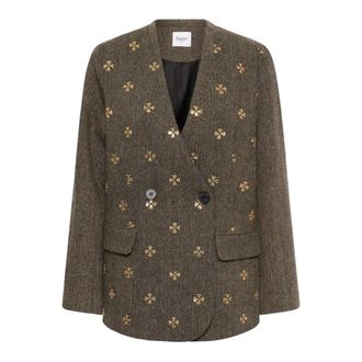 Saint Tropez Blazer - - Jackets - Donna - Grigio - M