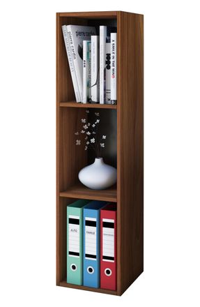VCM Estante De Madera Vcm De Pie Estante De Ahorro De Espacio Dimensiones: Al. 107 X An. 34 X P. 30 Cm Estante Elegante De Pie Estante De Almacenamiento E
