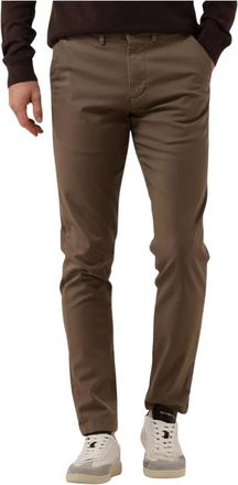 Selected New Miles Flex Pant - Heren - Chinos - Bruin - W31 L32 - Leer - Broeken