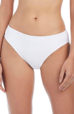 Bleu Rod Beattie Hipster Bikini Bottoms in White at Nordstrom, Size 10
