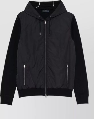 Herno cotton padded hooded jacket