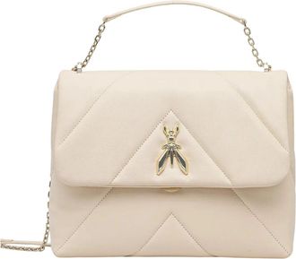 Patrizia Pepe Bolso Cruzado Acolchado Fly - Bags - Mujer - Beige - ONE SIZE