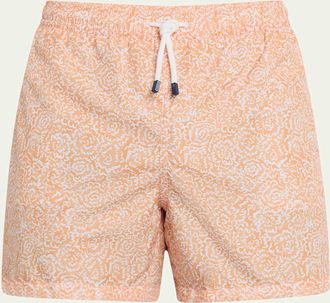 Fedeli Mens Madeira Floral Swim Shorts