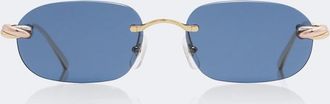 Cartier Gafas de sol rectangulares Trinity De Cartier