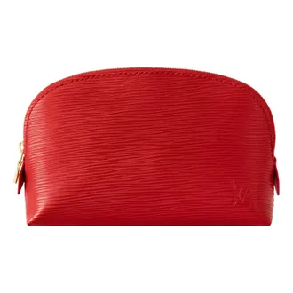 Louis Vuitton (WMNS) LOUIS VUITTON Cosmetic Pouch PM Rouge Louis M15197