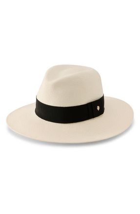 Helen Kaminski Atlas Panama Fedora in Parchment at Nordstrom, Size Medium