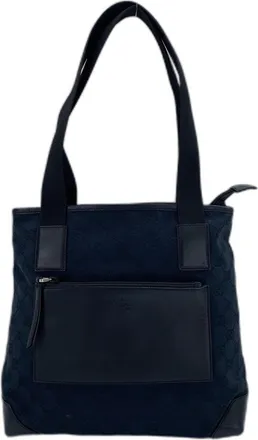 Gucci Navy Tote Bag (Pre-Owned)