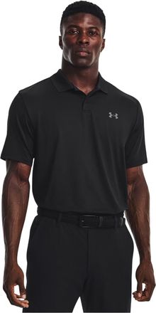 Under Armour Ademend sportpoloshirt voor heren (Zwart)