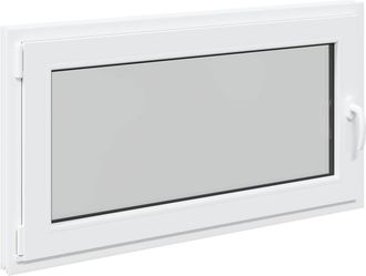 vidaXL Color Interno De Ventana De S&oacute;tano Blanco Risor 110 X 50 Cm Vidaxl