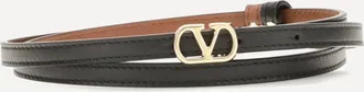 Valentino Garavani Reversible VLogo Signature glossy calfskin Belt Female 85