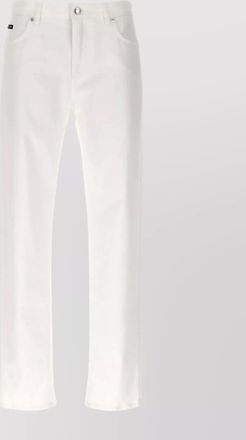 Dolce & Gabbana denim straight-leg trousers