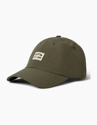 Brixton Mens Brixton Ivy Green Nylon Woodburn Netplus Adjustable Hat - Size: ONE size
