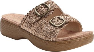 Alegria By Pg Lite Oona Platform Slide Sandal in Fancy Gold at Nordstrom, Size 11Us