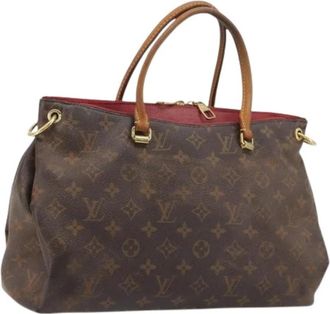 Louis Vuitton Pre-owned Hand Bag - Dames - Vintage Handtas - Bruin - ONE Size - Vintage