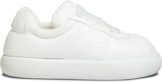 Marni White Leather Sneakers