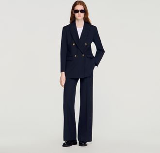 Sandro Pinstripe jacket