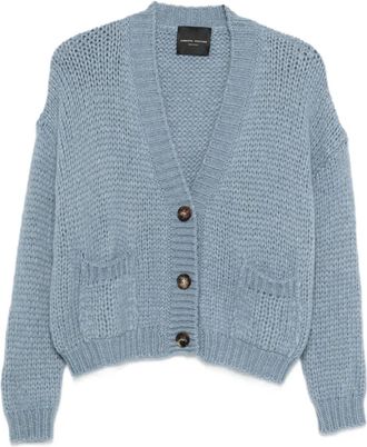 Roberto Collina Cardigan con bottoni - Blu