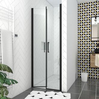 Aurlane Aurlane - Pack Mampara De Ducha 90x200 Cm + Plato De Ducha Alicatados 90x140 Recutable