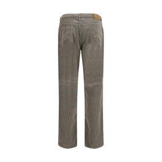 Brunello Cucinelli Mens Bicolor Cotton Casual Pants