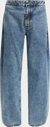 Alaia Denim Petal Pants