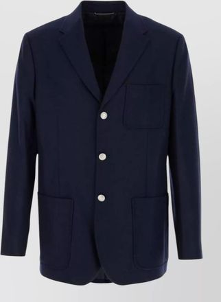 Dior tailored jacket chest and front pockets notch lapel