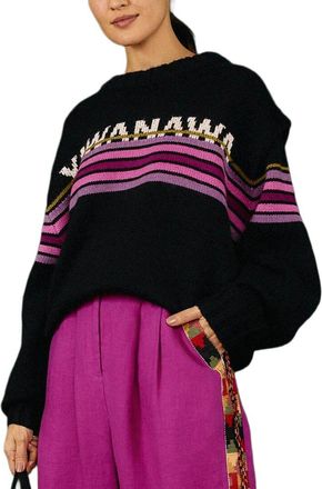 Farm Rio Farm Rio Wool-Blend Yawanawa Sweater