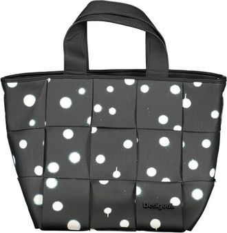Desigual Zwarte handtas met meerdere bandjes - Dames - Handtassen - Zwart - ONE Size - Tassen