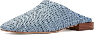 Bernardo Porto Womens Dress Flat Shoes Dark Denim : 6.5 M