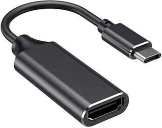 OEM Adaptador Usb-c A Hdmi (negro), Adaptador Tipo-c A Hdmi 4k Para Macbook Pro 2018/2017, Ipad Pro 2018, Samsung Note 9/s9, Huawei Mate 20