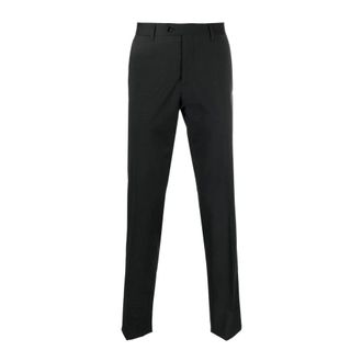 Lardini Broeken, Heren, Zwart, XL, Zwarte stijlvolle broek met zakken