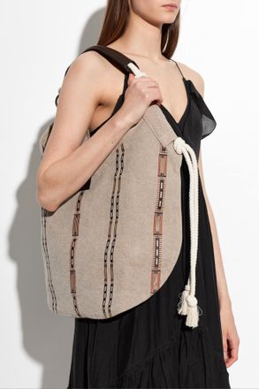 Isabel Marant Byron Shopper Bag, Womens, Beige