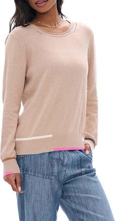 Hatley Eden Crewneck Sweater in Oatmeal Melange at Nordstrom, Size X-Large